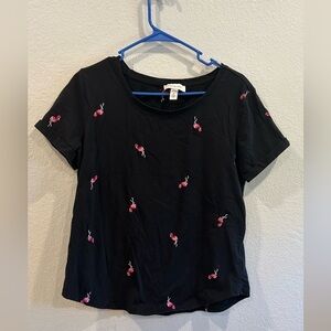 EUC Vintage America Flamingo shirt size M